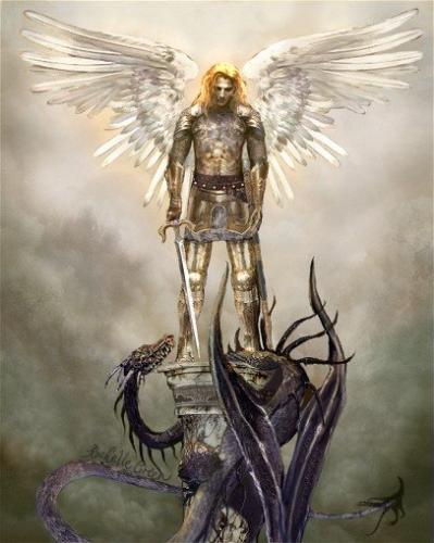 Archangel Michael - this is a photo of the archangel Michael