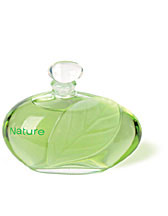 Eau de Parfum; Nature - A hymn to the botanical world!  Full of softness of moss blended with bark, mandarin, rose, jasmin and freesia! This will surround you with an aura as pure as morning dew, radiant with femininity.