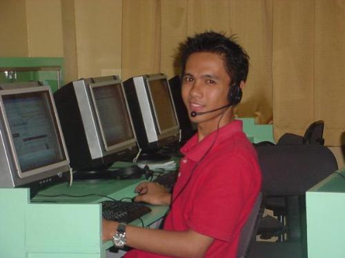 it's me! - taken during my 100 hr call training under tesda program