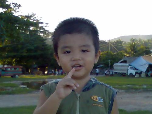 charles andri - this is my niece charles andri.. he's so cute, dont you think? he is very sweet and obedient..