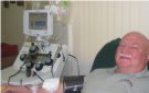 Donating Plasma - Some kind man donating plasma