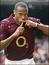 thierry henry - TH14 .. one of, if not THE greatest Arsenal player