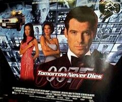 James Bond - Bond Films::::: Dr. No * From Russia With Love * Goldfinger * Thunderball * You Only Live Twice * On Her Majesty's Secret Service * Diamonds Are Forever * Live and Let Die * The Man With the Golden Gun * The Spy Who Loved Me * Moonraker * For Your Eyes Only * Octopussy * A View to a Kill * The Living Daylights * Licence to Kill * Goldeneye * Tomorrow Never Dies * The World is Not Enough * Die Another Day * Casino Royale