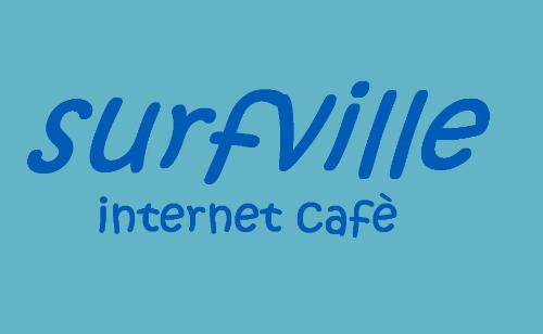 Surfville - Our Shop Sign