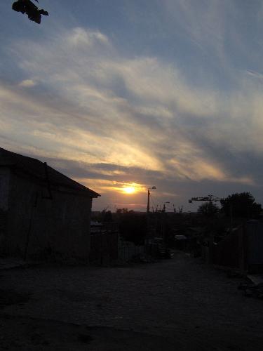 sunset - a sunset in my city...