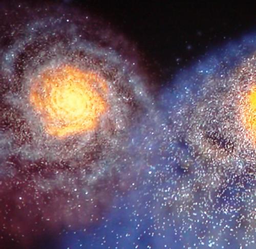 cosmos - galaxy movement