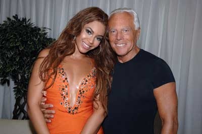 beyoncè - Beyoncè with Giorgio Armani
