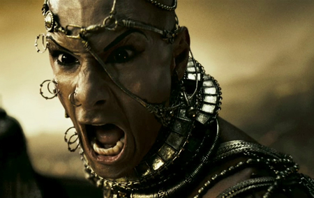 Xerxes from "300"` - The character Xerxes from the film "300"