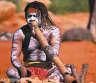 Devos cousin playing and electric vacum cleaner pi - aboriginal local musician