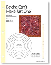 Yo-Yo Quilt - Here's a quilt from the quilter's home magazine. It looks really pretty, but also intimidating (to me!) Hope you enjoy! Yo-Yo Quilt - Here's a quilt from the quilter's home magazine. It looks really pretty, but also intimidating (to me!) Hope you enjoy!