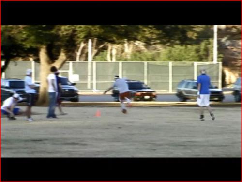 The Dallas Ultimate Frisbee Team | BenjaminCass.co - A screenshot from the Dallas Ultimate Frisbee video.