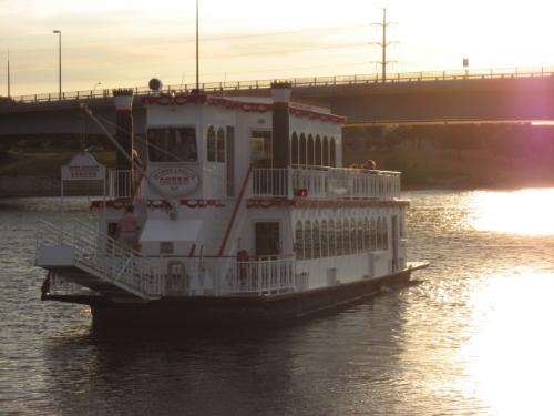 Mississippi Queen - Paddle wheel boat tours in Minneapolis along historic downtown Minneapolis Mississippi Queen - Paddle wheel boat tours in Minneapolis along historic downtown Minneapolis