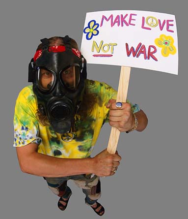 Love. Not War. - Cool photo. Thought I would share.