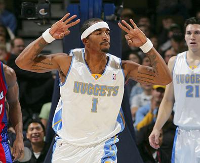 J.R. Smith - J.R. Smith of the Denver Nuggets!