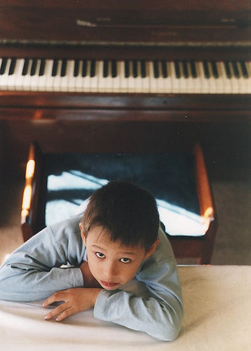 piano - playing piano