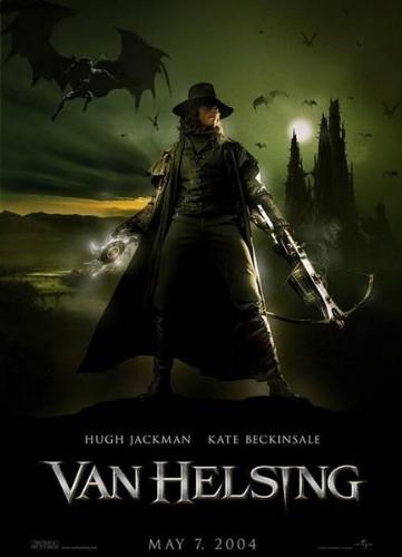Van Helsing. - the poster of the movie VanHelsing.