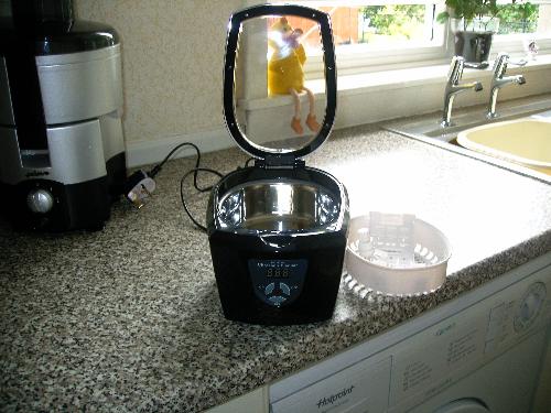 My new gadget - My new ultrasonic cleaning gadget