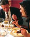 a couple dining out - Dining out in restaurants or food eateries are part of daily life. 