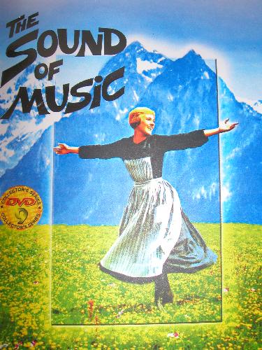 The sound of music - Julie Andrews in the movie 'The Sound of Music'.