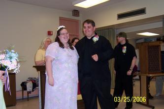 Me and my Hubby - Beth and Joey Murphy March 25,2006