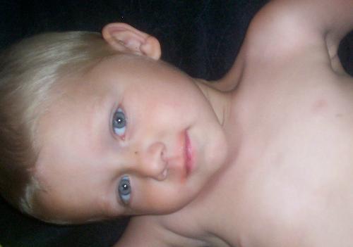 My son - He is such a ham!!!