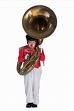 Sousaphone!! playde it since April! No that isnt m - Sousaphone!! playde it since April! No that isnt me. Guess what? Its heavy!!!