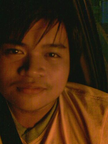 At Shell gasoline station - bored..