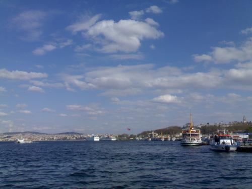bosphorus - it a picture of bosphorus .it was a sunny day and sea looks good .