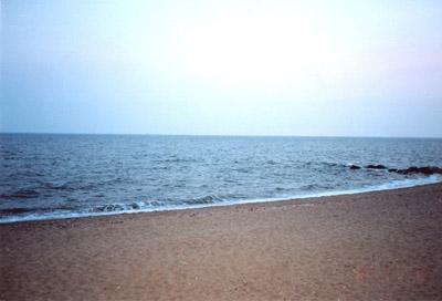 Sunset at the beach - this is a picture of sunset on the beach near my home
