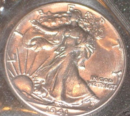 Coin Collecting 1941 Liberty - This is a picture of m favorite coin, 1941 Libert Half Dollar.