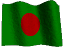flag - bangladeshi flag combining read & green.