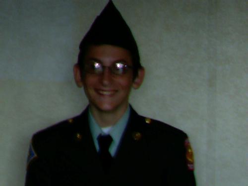 dj rotc - My son in his ROTC uniform