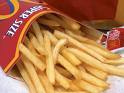 Takeaway - fries. yucky.