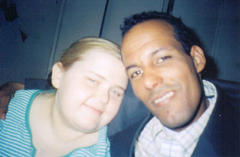 me and my hubby - This is a picture of me and my hubby, Mohamed Lemine.