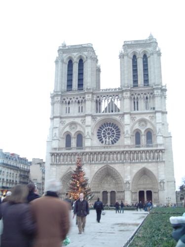 Paris 2007 - A picure of the Notre Dame in Paris taken by me in January 2007