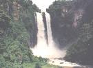 Maria Cristina Falls - María Cristina Falls is a waterfall in Mindanao island and a landmark of Iligan City, also known as the City of Majestic Waterfalls because of its majestic waterfalls (approximately more than 20). It is located 8.5 kilometers away southwest of the city proper. Well-known for its natural beauty and grandeur, the 320-feet high waterfalls is also the primary source of power for the city's industries and the whole Mindanao region.