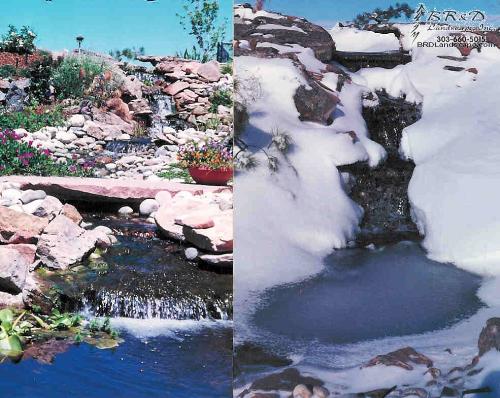 Winter-Summer - This image reflects changes from winter to summer