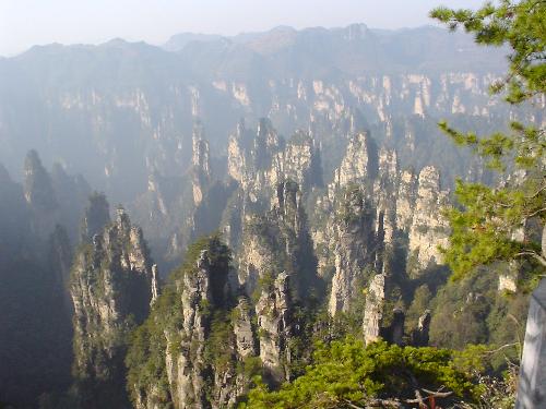 Zhangjiajie Mountain  - Unique huge pillar-liked mountain that I had seen in Zhangjiajie,China.