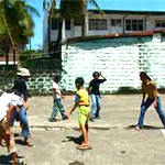 Patintero - cultural game in the philippines