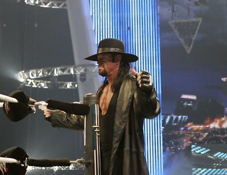 undertaker - undertaker at wrestlemania 23