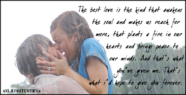 alley and Noah in the rain - The best love is the kind that awakens the soul