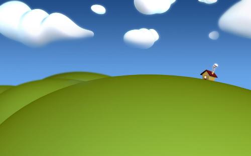 house - my fav. wallpaper... The Little House on the Prairie... he3x