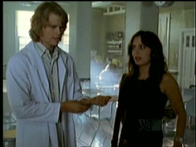 A scene from season two of Tru Calling - Tru Calling is an American television program, which premiered on the Fox Network in October 2003. The show's cancellation was officially announced at a press conference in January 2005, but Gail Berman, then president of Fox, insisted that the network intended to broadcast the remaining six episodes filmed for the show's second season. Season Two of Tru Calling (such as it was) aired in New Zealand on TV3 beginning on February 4, 2005, with the last episode airing on March 11, 2005. In Croatia, it was aired the following March and April, and finally, after nearly a year-long hiatus, in the U.S. beginning on March 31. The last episode filmed was never broadcast in the U.S., presumably because the show had a Christmas theme and the episodes were broadcast in the Spring. The complete series was aired in Singapore, Hong Kong, India, Italy, France, Malaysia, Germany, Slovakia, Argentina, Brazil and Portugal as well. DVDs of both seasons of Tru Calling have been released in the United States and the United Kingdom. The second season began airing on Sky One in the UK, starting on October 12, 2006.