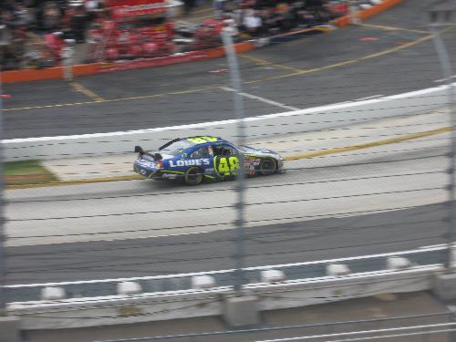 Jimmy Johnson - Jimmy's car at race in VA