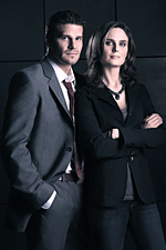 Booth and Bones, staged - A staged photo of Boot and Bones.