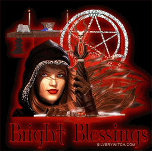 Bright blessing witch - this is a beautiful pic.