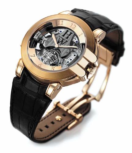 hw - Harry Winston Watch.