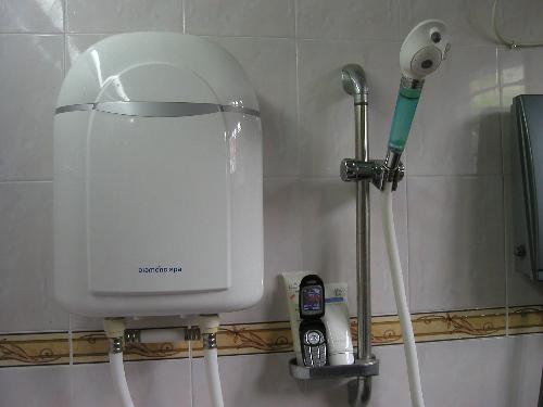 My cell phone in the bathroom - I used to bring my cell phone into the bathroom while taking bath.
