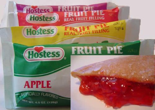 Hostess Pies - This is what I loved growing up along with other things in life that tasted oh so sweet. ha ha