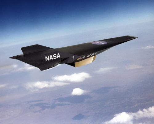 The fastest plane in the world..X-43  - This hypersonic plane has the greatest design...A rocket design..